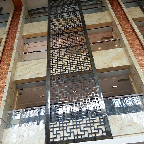 不銹鋼黑鈦花格