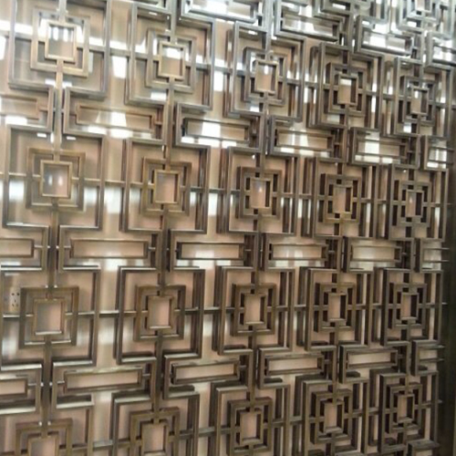 不銹鋼矩管花格