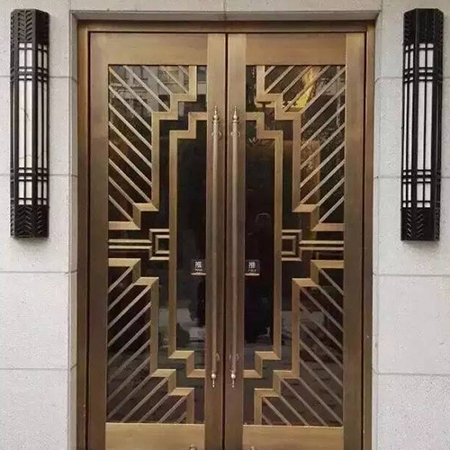 不銹鋼仿銅門