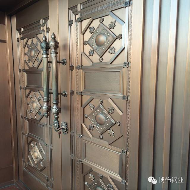 不銹鋼仿銅門(mén)