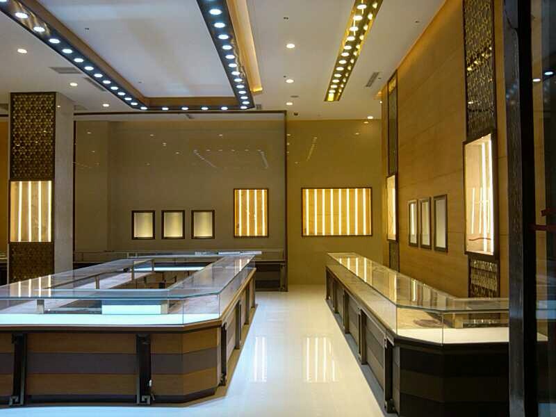 金店不銹鋼柜子展架