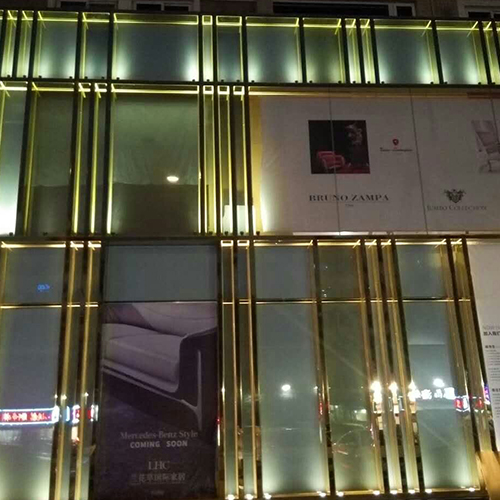 成都蘭花草外裝不銹鋼