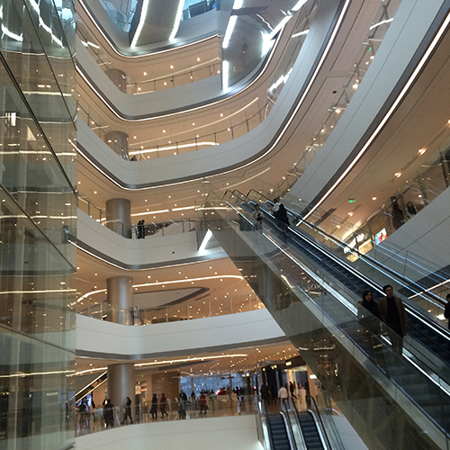 高端商場不銹鋼工程