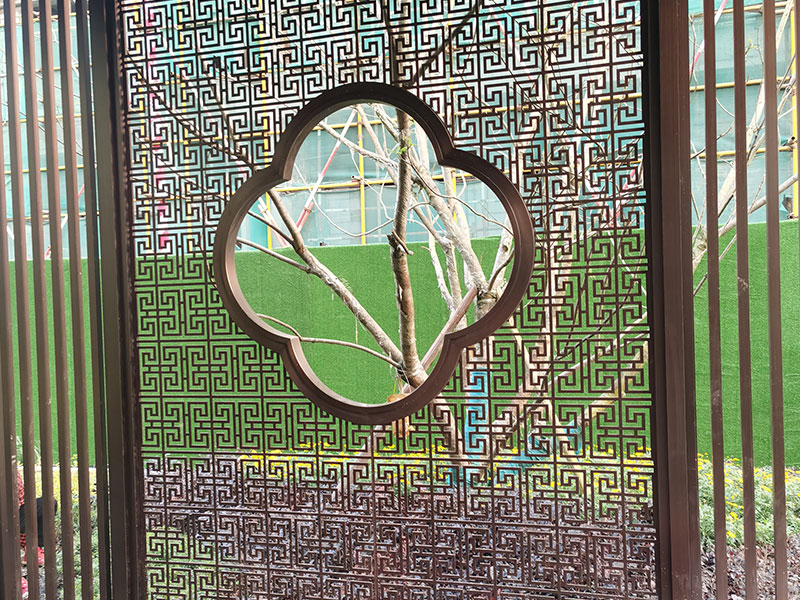 不銹鋼屏風(fēng)隔墻制作效果展示