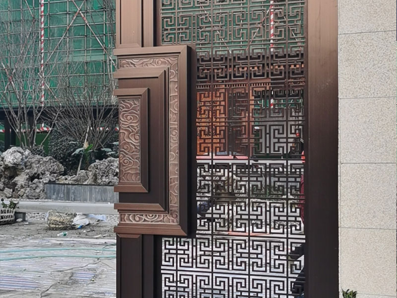 景觀不銹鋼屏風(fēng)